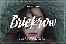 Brickrow - A Script Typeface