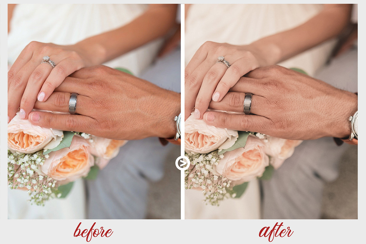 BRIGHT WEDDING - LUTs Bundle, a Preset Add-On by CineMart (Photo 9 of 11)