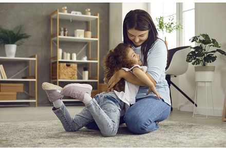 Happy young mother and little child, a Person Photo by StudioRomantic