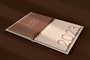 Calendar Mockup, a Product Mockup by Mego-studio