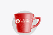 Ceramic Coffee Cup Mockup, an Advertising Mockup by OneVectorStock (Thumbnail 8 of 13)
