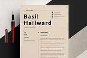 Minimalist Resume & Cover Letter, a Resume Template by ResumeInventor (Thumbnail 3 of 6)