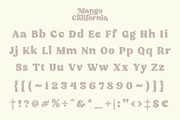 Mango California Serif Font, a Serif Font by roomspace creative lab (Thumbnail 15 of 15)