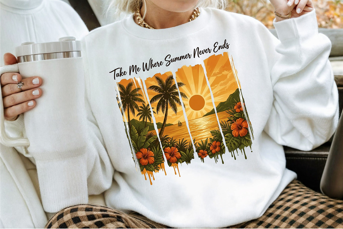 Summer Png, Summer Vacation Png, a Work Illustration by Sublimation Artist (Photo 2 of 9)
