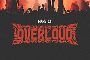 Hairy Metal - Hardcore Font, a Blackletter Font by Gleb Guralnyk (Thumbnail 5 of 10)
