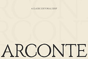 Arconte – Hand Drawn Serif Font, a Handwritten Font by BilberryCreates (Thumbnail 1 of 7)