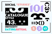 Kisstress | Retro Sans Serif, a Sans Serif Font by Artifact Bazaar (Thumbnail 5 of 10)