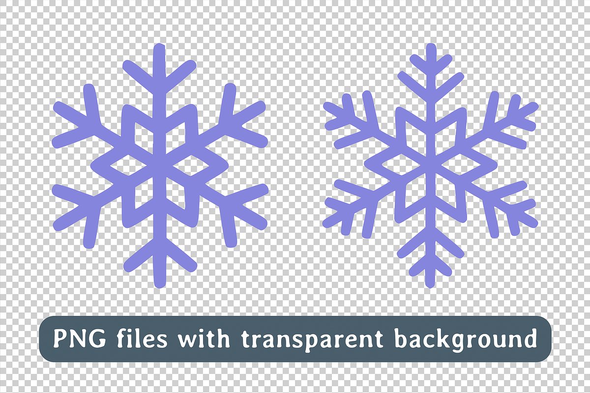 Snowflake Vector Bundle, a Seasonal Illustration by Kusumaillustration (Photo 3 of 9)