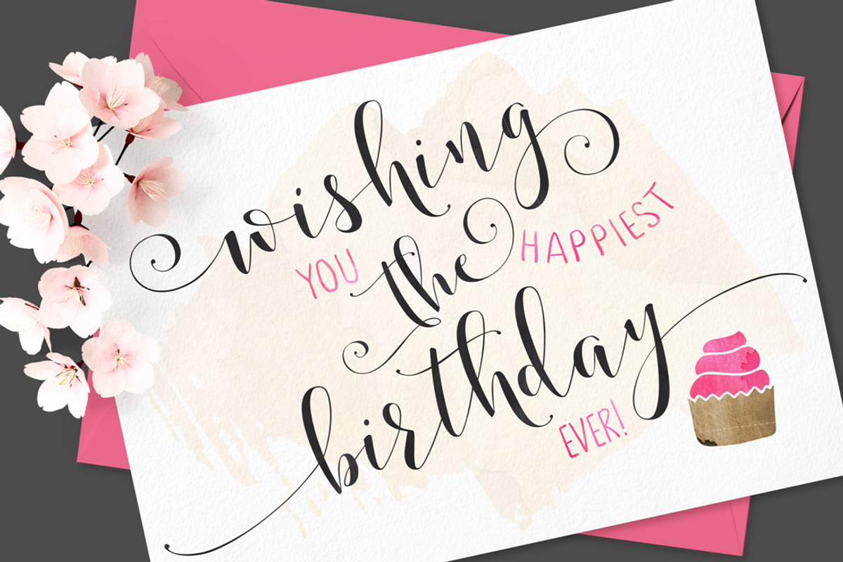 Storybook Calligraphy Script, a Script Font by Emily Spadoni (Photo 8 of 10)