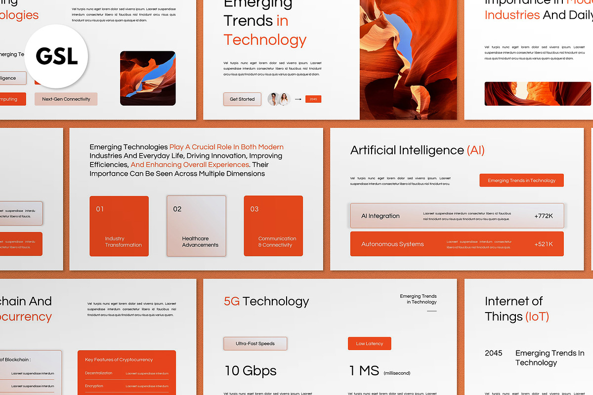 White Emerging Technology Keynote, a Presentation Template by graphicook (Photo 1 of 4)