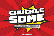 CHUCKLESOME - Comic Font, a Blackletter Font by tokokoo (Thumbnail 6 of 11)