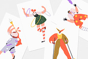 Carnival and circus artists set, a Person Illustration by Good Studio (Thumbnail 11 of 12)