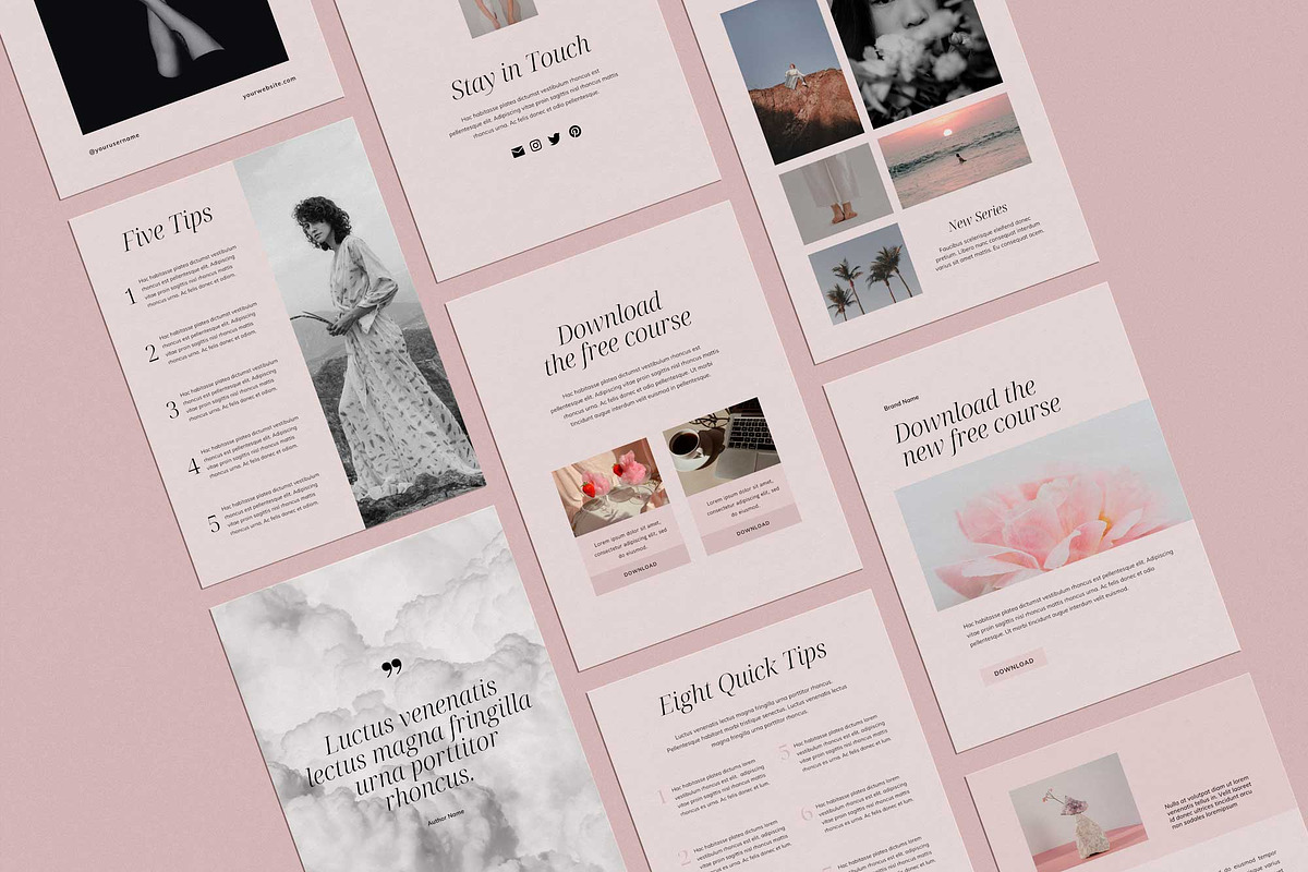 ROSE | Canva eBook Template, a Magazine Template by Sierra Creative Studio (Photo 9 of 13)