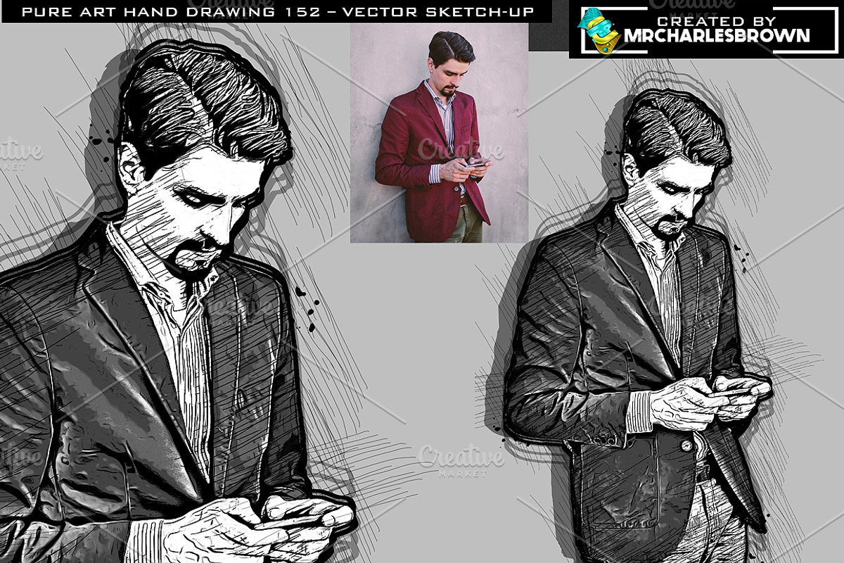 Pure Art Hand Drawing 152 preview 3