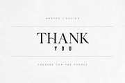 Dentra Solina – Elegant Font Duo, a Serif Font by Only Fonts (Thumbnail 10 of 10)
