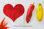 Spicy Text Effect Photoshop Action preview 2