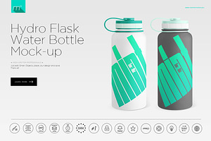 Water Bottle Mock-up