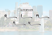 California | Script Font, a Script Font by Scratchones (Thumbnail 8 of 9)