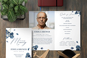 Funeral Program Template, an Invitation Template by TemplatesForest (Thumbnail 2 of 3)
