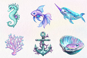 The Magical Ocean Sublimation Bundle, an Illustration by CreationArt (Thumbnail 2 of 5)