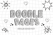Coloring Pages - Playful Scribble, a Font by KiddoGlyphs Studio (Thumbnail 3 of 3)