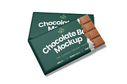 Chocolate Bar Packaging Mockup, a Packaging Mockup by DSNA Mockup (Thumbnail 2 of 3)