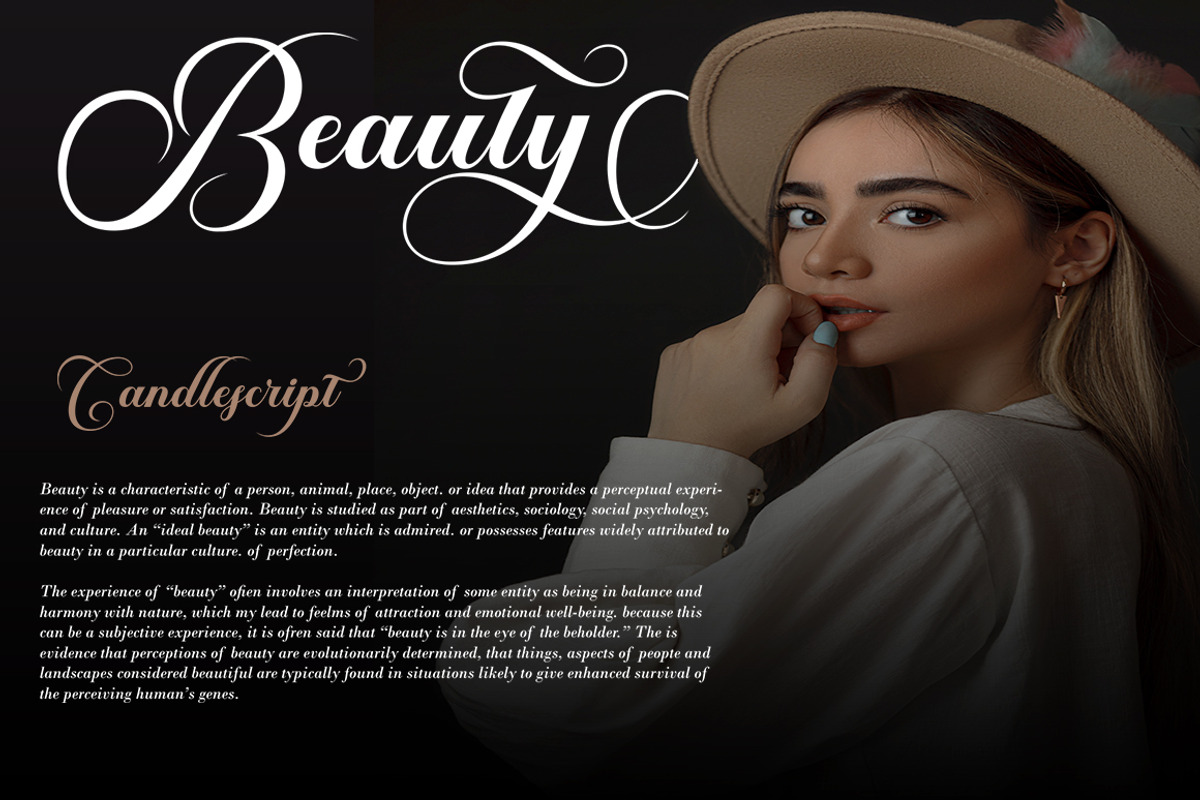 Brailganta Script, a Script Font by Strong.co (Photo 2 of 12)