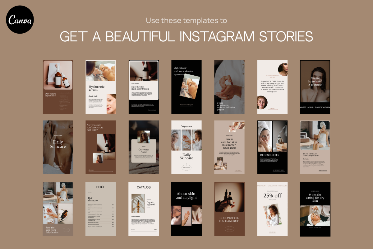 Animated Instagram story templates, a Social Media Template by Make It Yours Lab. (Photo 6 of 7)