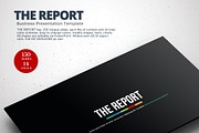 The Report Powerpoint Template, a Presentation Template by Flyer King (Thumbnail 1 of 5)