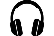Headphone & Headset Vector Icons, a Technology Illustration by abu67222 (Thumbnail 2 of 9)