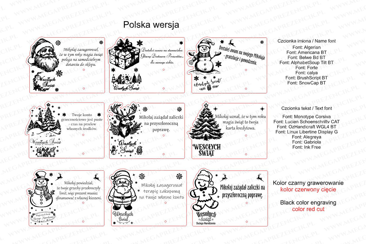 Laser Christmas voucher for money, a Pattern Graphic by MegaPrezencik (Photo 6 of 7)