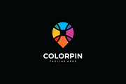 Colorful Location Pinpoint Logo, a Branding & Logo Template by yopie (Thumbnail 2 of 3)