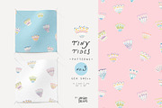 TINY TIDES. Seamless Patterns, a Pattern Graphic by annartdreams (Thumbnail 5 of 11)