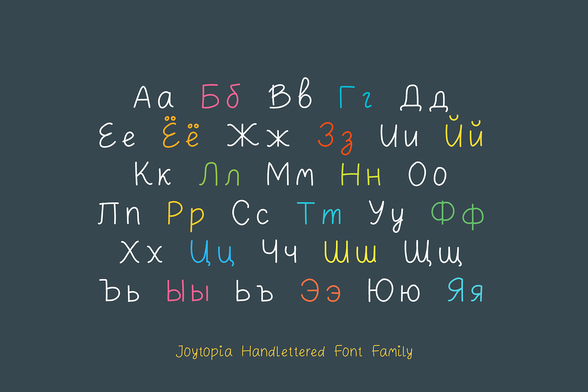 Joytopia Handwritten Typeface, a Script Font by alpercakici (Photo 6 of 10)