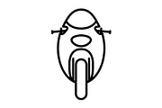 Motorcycle icon, an Outline Icon by Sumberpangan (Thumbnail 3 of 5)