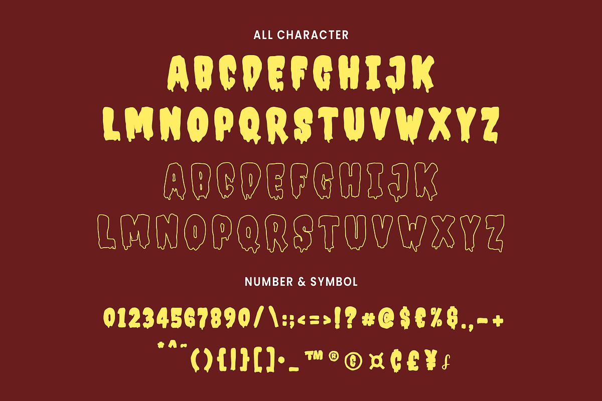 Haunted Mansion - Halloween Font, a Font by Arendxstudio (Photo 8 of 8)
