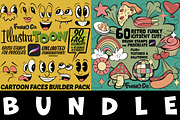 Procreate Bundle! Retro Kitsch Toons, a Brushes & More by Funno Co. (Thumbnail 1 of 11)