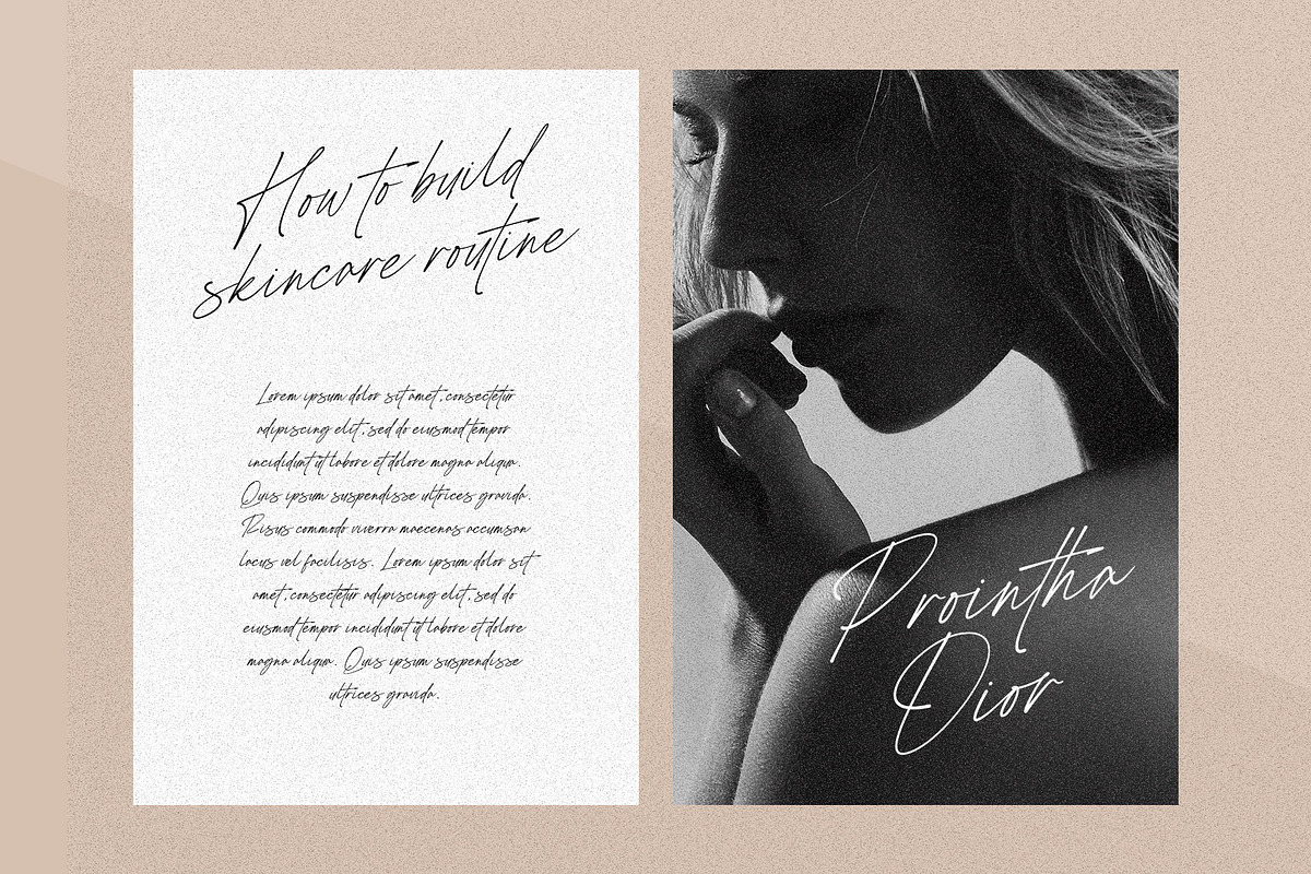 Batherga Signature Font, a Script Font by RantautypeStudio (Photo 14 of 17)