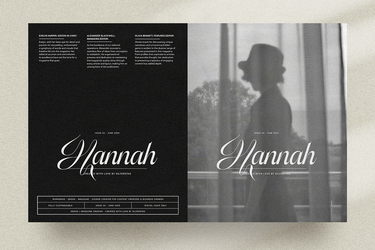 Hazel Shore - Serif & Script Duo, a Serif Font by SilverStag Type Foundry (Photo 14 of 30)