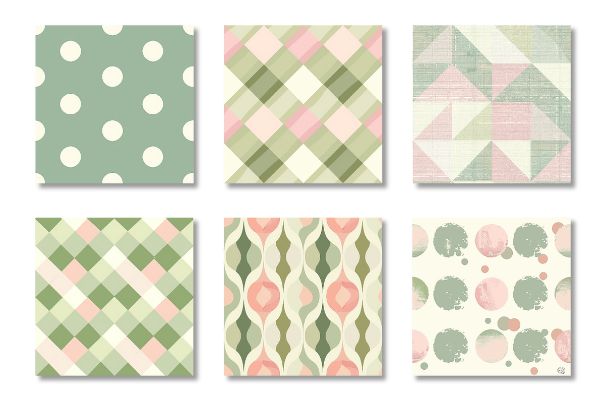Seamless Pattern Digital Paper, a Pattern Graphic by Canvas Craft (Photo 3 of 6)