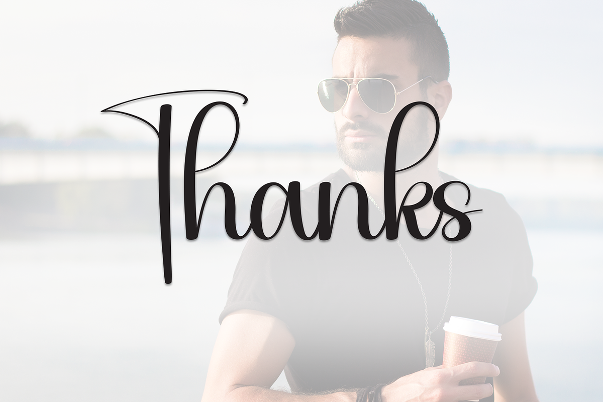 Handsome | Script Font, a Handwritten Font by Scratchones (Photo 9 of 9)