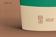 Coffee Cup Mockup - 8 views, a Cups & Container Mockup by Illusiongraphic (Thumbnail 14 of 18)