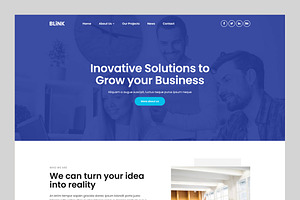 Blink - Multipurpose Landing Page