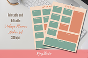 Vintage Weekly Planner, a Graphic by RimzStudio (Thumbnail 1 of 4)