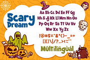 Scary Dream, a Font by Fachranheit Studio (Thumbnail 7 of 8)