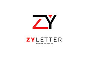 Initial Letter ZY Logo Template, a Branding & Logo Template by mesuka (Thumbnail 2 of 2)