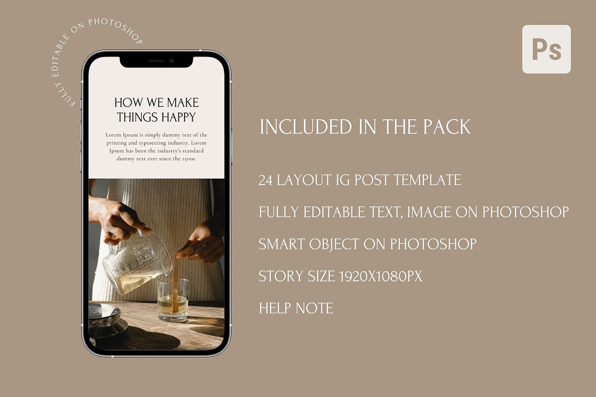 Aesthetic IG Stories Template, a Social Media Template by Rumiz Design (Photo 2 of 7)