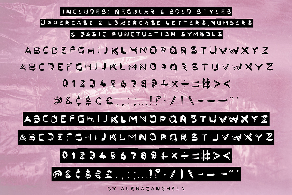 LABELCORE - display font duo, a Sans Serif Font by alenaganzhela (Photo 8 of 8)
