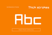 Thick strokes, a Serif Font by Wow Magic (Thumbnail 2 of 3)