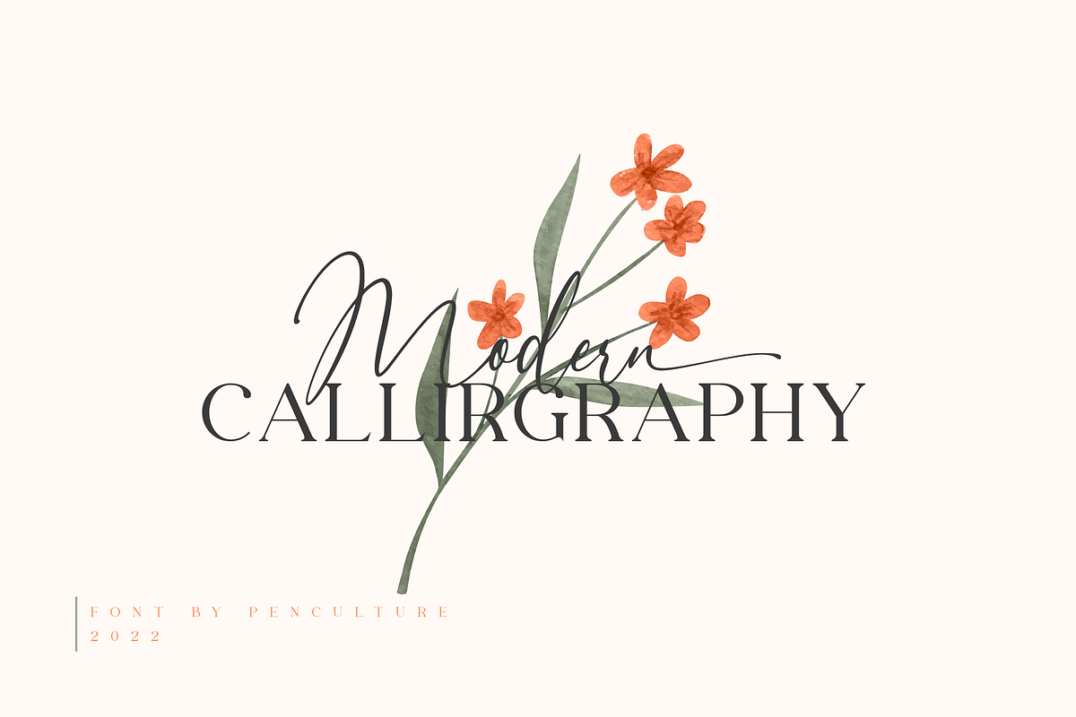 Andaman // Modern Calligraphy Font, a Script Font by Pen Culture (Photo 2 of 12)